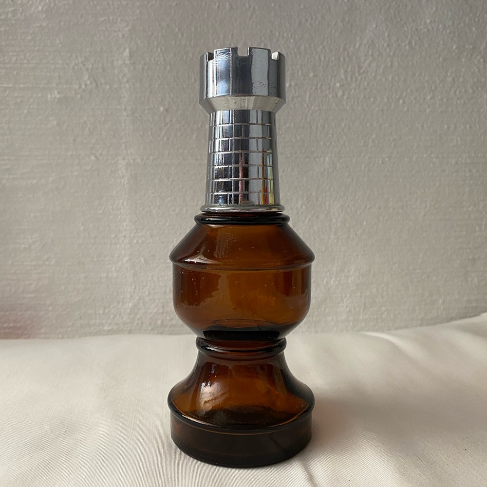 70s Avon Chess Bottle
